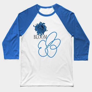 Bloom | blue flower peony Baseball T-Shirt